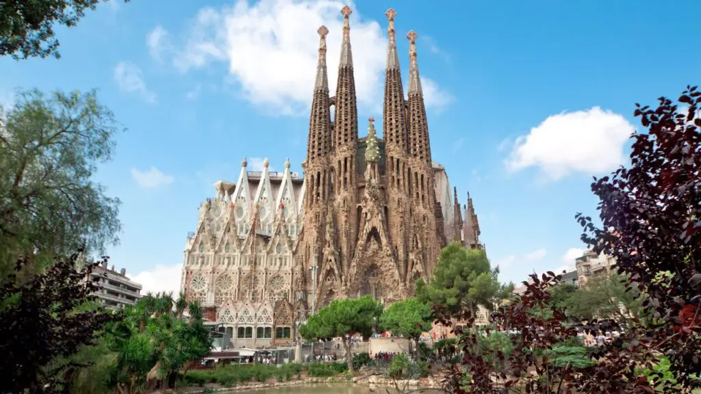 Famous landmarks from Spain